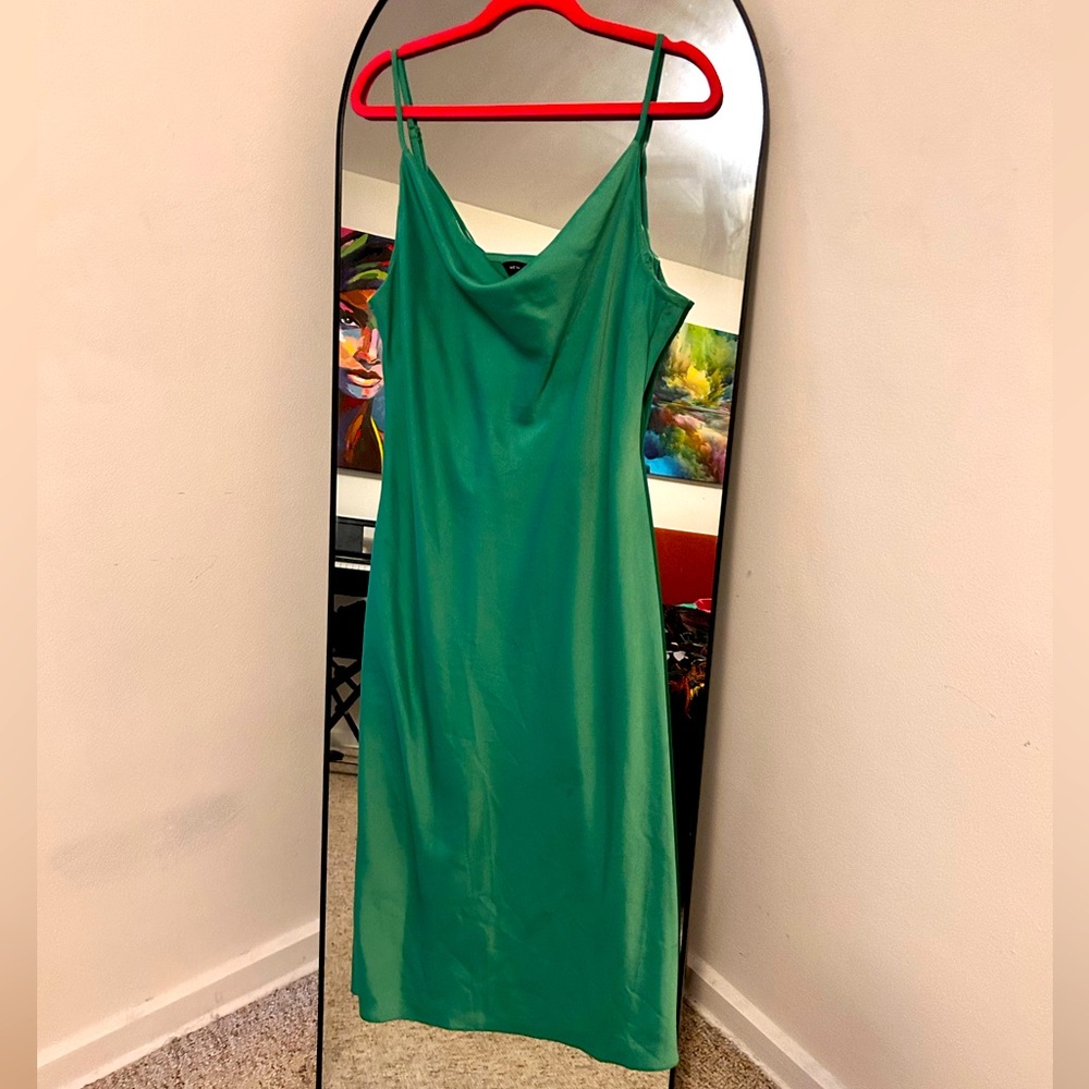 New Look Satin Midi Dress